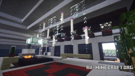 Скачать Deep Hidden Pool Villa для Minecraft