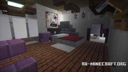 Скачать Deep Hidden Pool Villa для Minecraft