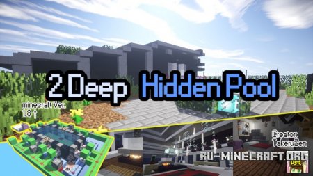 Скачать Deep Hidden Pool Villa для Minecraft