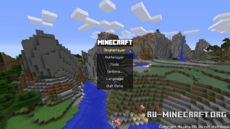 Скачать Custom Main Menu для Minecraft 1.9.4