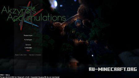 Скачать Custom Main Menu для Minecraft 1.9.4