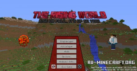 Скачать Custom Main Menu для Minecraft 1.9.4