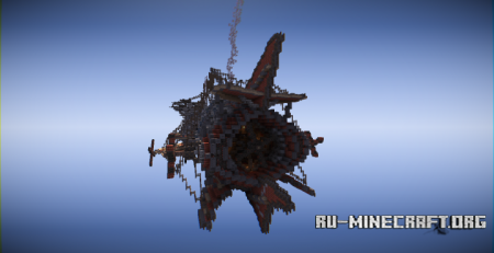  Steampunk Battle Ship  Minecraft