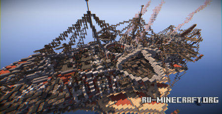  Steampunk Battle Ship  Minecraft