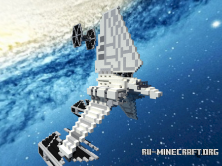 ������� Lambda-Class T-4a Shuttle ��� Minecraft