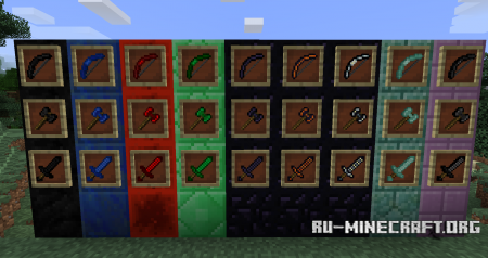 Скачать WeaponsPlus для Minecraft 1.10.2
