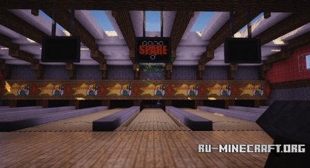 Скачать Bowling Minigame для Minecraft 1.10.2