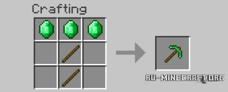 Скачать Emerald & Obsidian для Minecraft 1.9.4