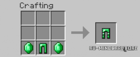 Скачать Emerald & Obsidian для Minecraft 1.9.4