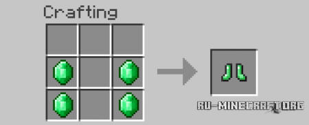 Скачать Emerald & Obsidian для Minecraft 1.9.4
