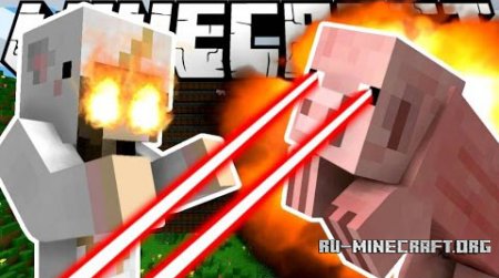 ������� Man vs Pig ��� Minecraft