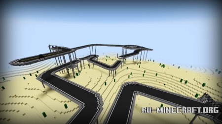 Скачать Minecar Racing для Minecraft