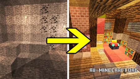  Transforming Redstone Cave  Minecraft
