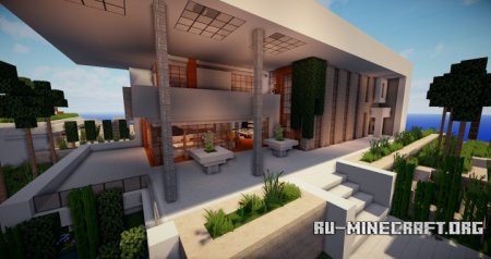  Beautiful Modern House  Minecraft