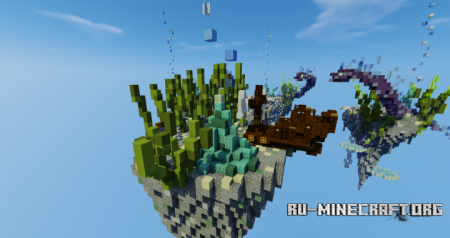 Скачать Aqua Skywars для Minecraft