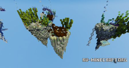 Скачать Aqua Skywars для Minecraft