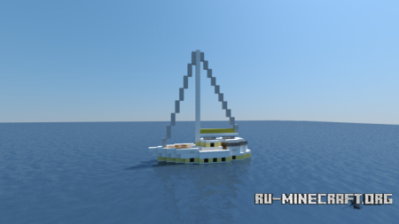 Скачать Sailing Boat для Minecraft