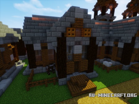 Скачать Village - With Redstone Features для Minecraft Скачать Village - With Redstone Features для Minecraft