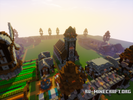 Скачать Village - With Redstone Features для Minecraft Скачать Village - With Redstone Features для Minecraft