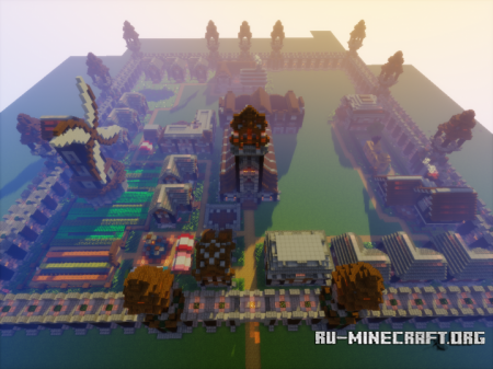 Скачать Village - With Redstone Features для Minecraft Скачать Village - With Redstone Features для Minecraft