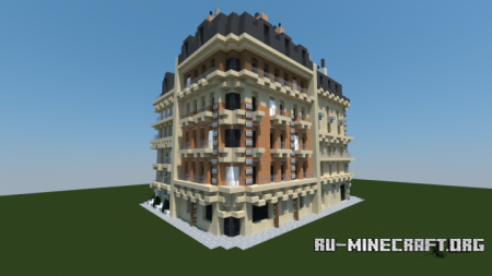  4 French building styles  Minecraft
