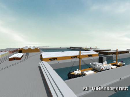 ������� Southampton Docks 1912 ��� Minecraft