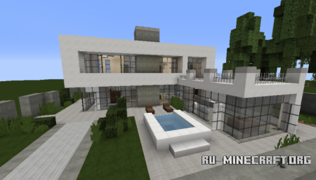 Скачать Modern House Exclusive Style для Minecraft