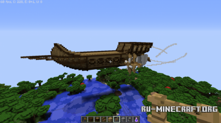 Скачать Flying Ship для Minecraft