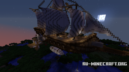 Скачать Flying Ship для Minecraft