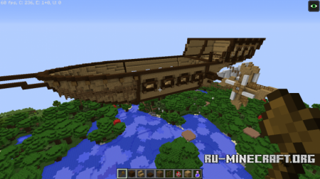 Скачать Flying Ship для Minecraft
