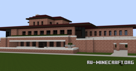 ������� Robie House - Frank Lloyd Wright ��� Minecraft