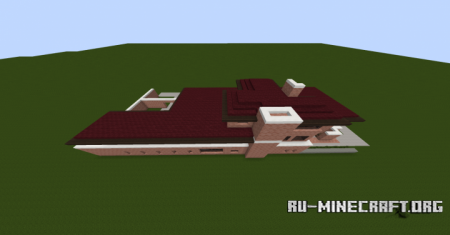 ������� Robie House - Frank Lloyd Wright ��� Minecraft