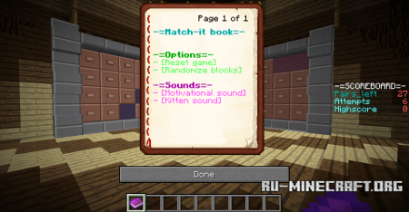  Match-it  Minecraft