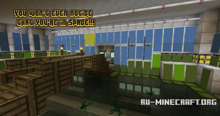  Interstellar Farm Starship  Minecraft
