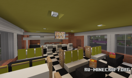 ������� Waffle House ��� Minecraft