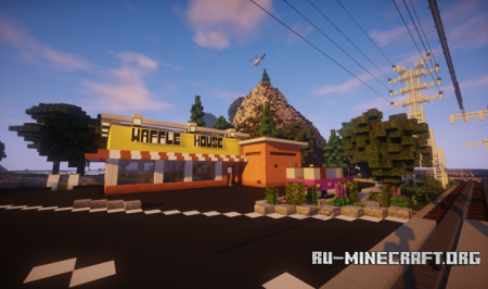 ������� Waffle House ��� Minecraft