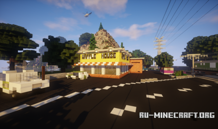 ������� Waffle House ��� Minecraft