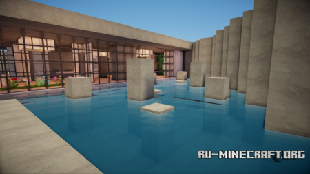 ������� Cylndrical Minimalist House ��� Minecraft