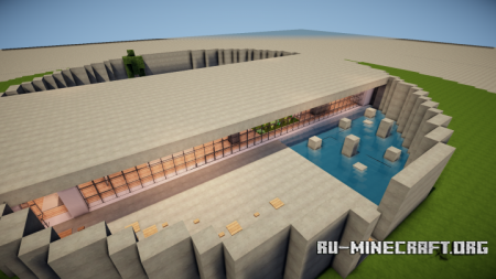 ������� Cylndrical Minimalist House ��� Minecraft