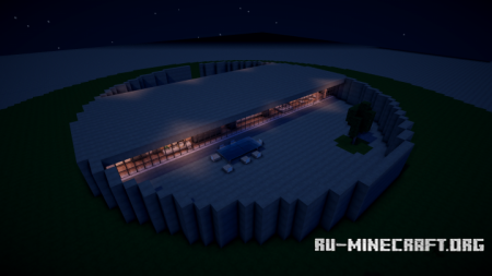 ������� Cylndrical Minimalist House ��� Minecraft