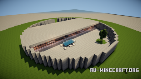 ������� Cylndrical Minimalist House ��� Minecraft