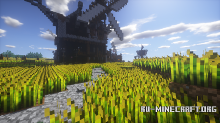 Скачать Galamansstrond: A Nordic Village для Minecraft