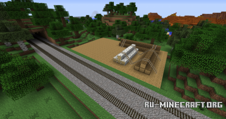  Railway of Spare Time  Minecraft