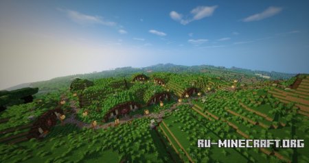 ������� Hobbiton (Bag End) ��� Minecraft