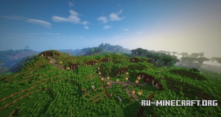 ������� Hobbiton (Bag End) ��� Minecraft