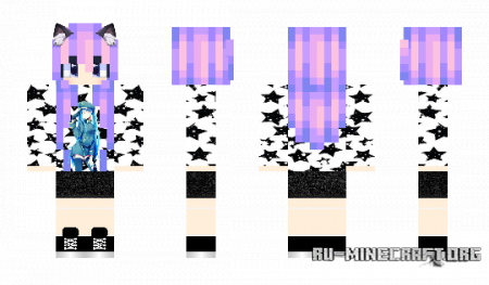 ������� HD ���� Girl Cat 2 ��� Minecraft