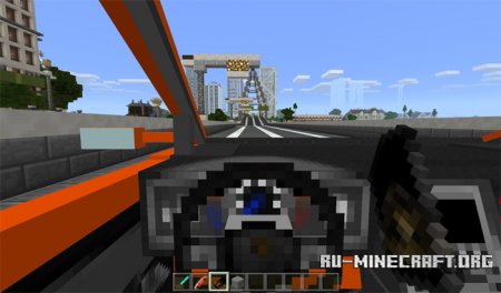 Скачать Sports Car: Lamborghini для Minecraft PE 1.0.0