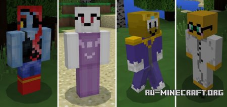 Скачать UnderTale Friends для Minecraft PE 1.0.0