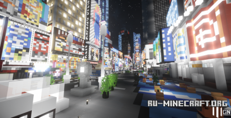 ������� Times Square - The Heart of the World ��� Minecraft