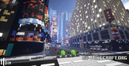 ������� Times Square - The Heart of the World ��� Minecraft